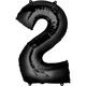 34in Black Number Balloon (2)